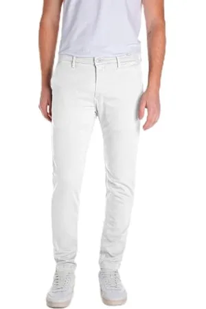 Replay Męskie dżinsy slim fit Chino Zeumar Hyperchino Colour X-Lite, , 32W / 32L