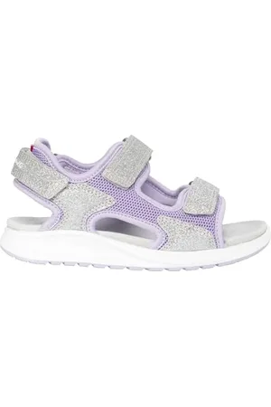 Viking Dziewczęce Anchor Glitter Sandały 3v, Liliowe, 24 EU, , 24 EU