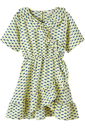 NAME IT Nkffaninna Ss Wrap Dress Box sukienka dziewczęca, , 128 cm