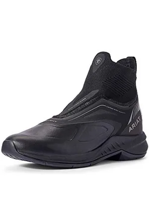 Ariat Damskie buty Ascent Paddock, czarne, lekkie, technologia ATS® zapewnia stabilność i komfort przez cały dzień, , 38 EU