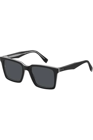 Tommy Hilfiger TH 2067/S Męskie okulary przeciwsłoneczne, czarne, 53, , 53