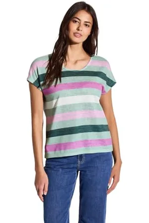 Street one SOL_LTD QR Big Multicolor Stripe Shirt 36, , 36