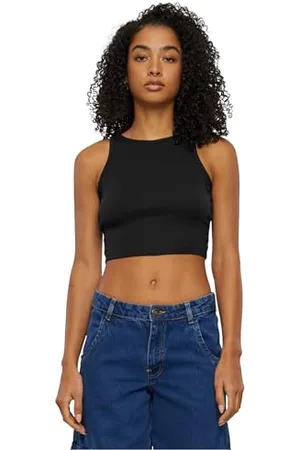 Urban classics Damski top damski, z koronką, rozmiar XXL, , XXL