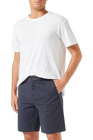 Amazon Męskie spodenki slim fit 23 cm, granatowe, 36W