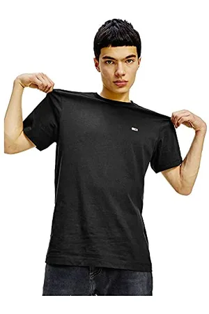 Tommy Hilfiger Męskie Tjm Slim Jersey C Neck Ext Dm0dm09598 S/S Dzianinowe topy, , XL, , XL