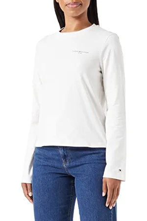 Tommy Hilfiger Damskie bluzki z dzianiny L/S, , XXS