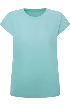 Pepe Jeans Damska koszulka Lory, niebieska (Aqua Blue), XS, , XS