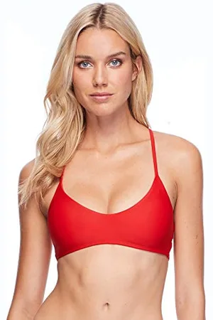 Body Glove Damskie smoothies Alani Solid Strappy Back Halter bikini top strój kąpielowy, , L