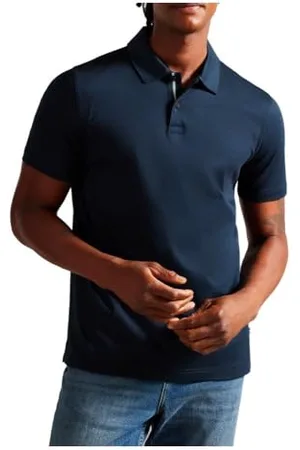 Ted Baker London ZEITER SS Slim Soft Touch Polo Navy, , XXL