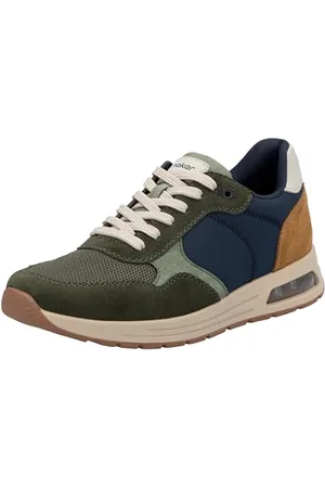 Rieker Męskie buty sportowe B1000 Low, zielone, 42 EU, , 42 EU
