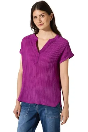 CECIL TOS Structure Blouse, , XL