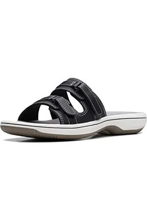 Clarks Damskie sandały Breeze Piper Slide, , 40.5 EU