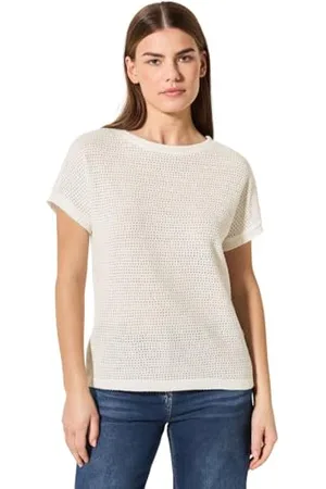 CECIL TOS Ajour Knit T-Shirt XS, , XS