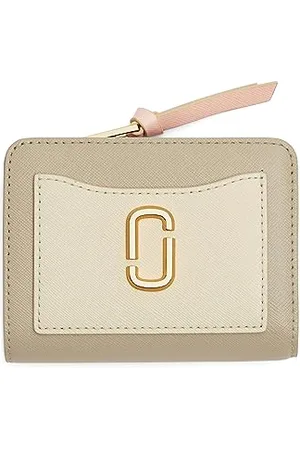 Marc Jacobs 2F3SMP062S07-241 THE MINI KOMPAKTOWY portfel damski KHAKI WIELOFUNKCYJNY ROZMIAR, , Taglia Unica