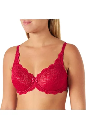 Playtex Damski z fiszbinami koronkowymi idealne wsparcie biustonosz kwiat Elegance X1, , 75B