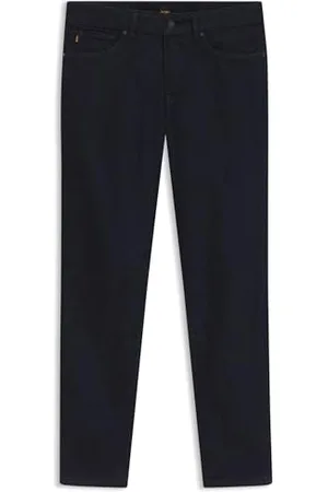 HUGO BOSS Męskie dżinsy Re.Maine BC-C niebieskie z wygodnego stretchu denimu, , 36W / 32L