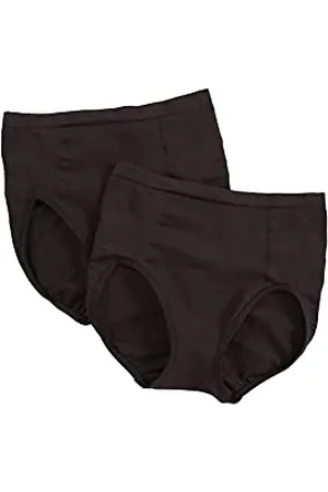 Bali Womens Seamless Ultra Firm Control Fajas 2-pack Dfx245 Shapewear Brief, Black/Black, 3X-Large US
