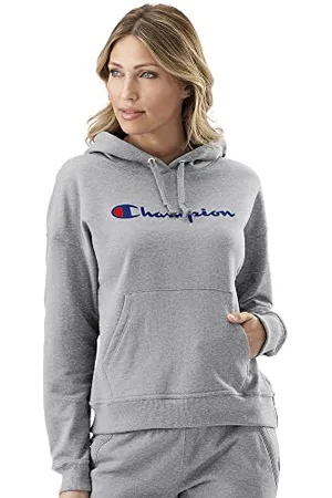 Champion Damska bluza z kapturem, Powerblend, polar, wygodna bluza z kapturem dla kobiet (dostępna w dużych rozmiarach), , XXL