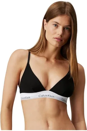 Calvin Klein Damski bawełniany biustonosz trójkątny, , XS