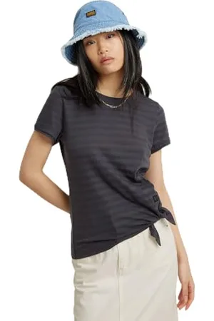G-Star RAW Regular Knotted R T Wmn T-Shirt, , L Kobiety, , L