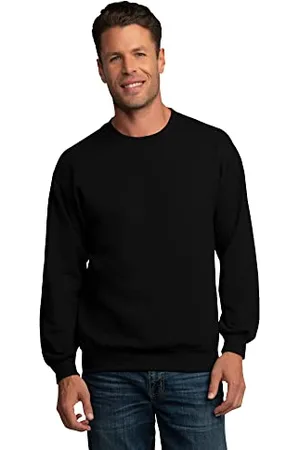 Fruit Of The Loom Eversoft polarowa bluza z kapturem dla mężczyzn, czarna, XL, , XL