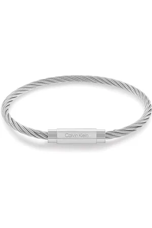 Calvin Klein Bransoleta z Męskiej Kolekcji Modern Grid, Stal Nierdzewna, 35000419