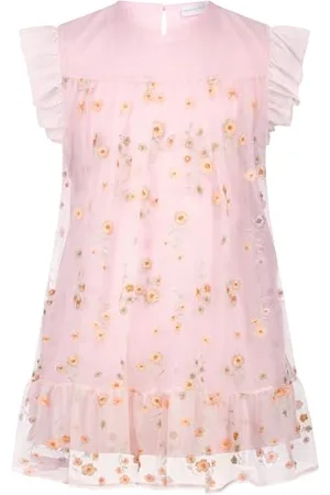 Salt & Pepper BY KIDS PARK Girls Summer Dress Flower Mesh, , 140