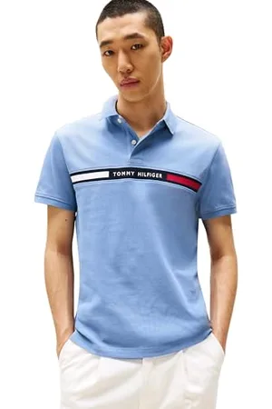 Tommy Hilfiger Męska koszulka polo z krótkim rękawem Chest Insert Regular Fit, , XXL