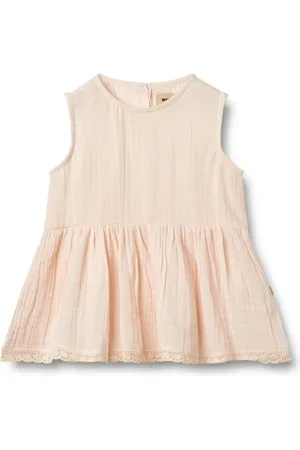 WHEAT Dziewczęca Top Lace Bea GOTS certyfikat T-shirt, , 122