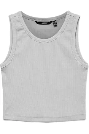 VERO MODA Vmchloe Sl Crop Tank Top JRS Noos, , XL