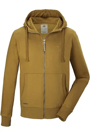 G.I.G.A. DX by killtec Męska bluza z kapturem GS 8 MN SWT Jckt GOTS, karmelowa, M, 42652-000, , M