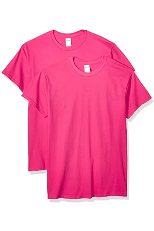 Gildan Koszulka unisex z grubej bawełny dla dorosłych, styl G5000, wielopak, L