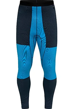Haglöfs 605091_4QV Natural Blend Tech Long Johns Legginsy męskie Tarn Blue/Nordic Blue, rozmiar S, Tarn Blue/Nordic Blue, S