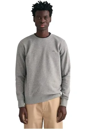 GANT Męska bluza REG Shield C-Neck Sweat, , standardowa