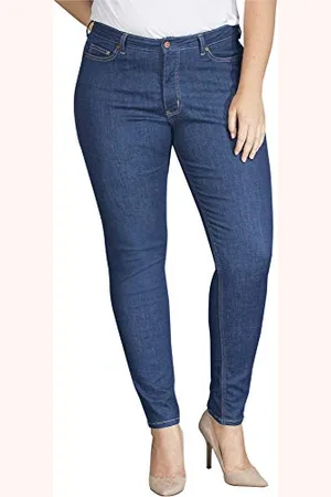Dickies Damski dżins o idealnym kształcie - wąski stretch plus rozmiar, , 48 PL