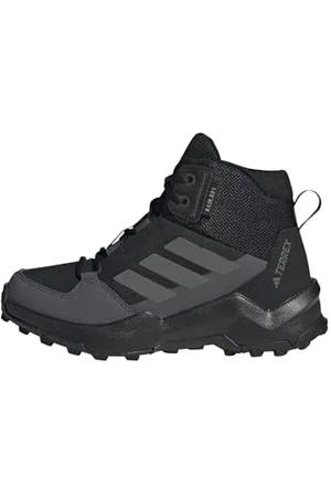 adidas Uniseks - dzieci TERREX AX4R MID RAIN.RDY HIKING SHOES, Core Black/Grey Four/Grey Six, 31 EU