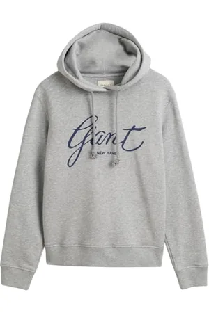 GANT REG Script bluza z kapturem, , L