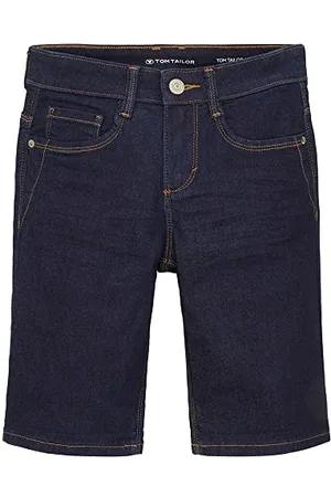 TOM TAILOR Damskie 1035746 bermudy dżinsowe szorty, 10138-Rinsed Blue Denim, 25
