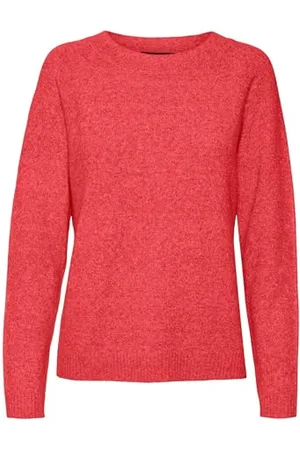 VERO MODA Vmdoffy Ls O-Neck Blouse Ga Noos sweter damski, , XS