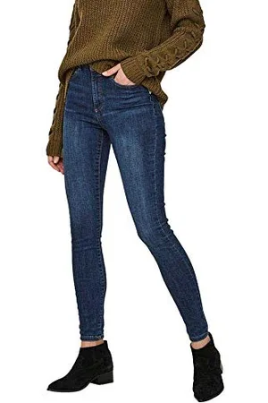 VERO MODA VMSOPHIA HW dżinsy damskie skinny MD BL NOOS, , 32/L-XXL