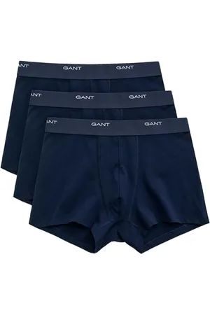 GANT Męskie bokserki Core, 3-pak, granatowe, standardowe (3 sztuki), , Rozmiar uniwersalny