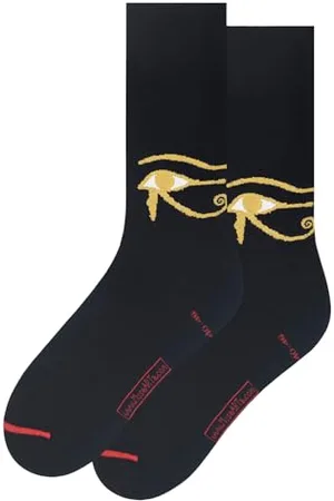MuseARTa Skarpety z bawełny z obrazem Eye of Horus w rozmiarze 40-46, EG-EH-06-40-46, , 40-46