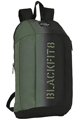Blackfit8 Unisex dziecięcy mini plecak z zamkiem błyskawicznym, pionowy, nadaje się do recyklingu, gradient kolorów, 22 x 39 x 10 cm, wielokolorowy, Estándar, , Standard