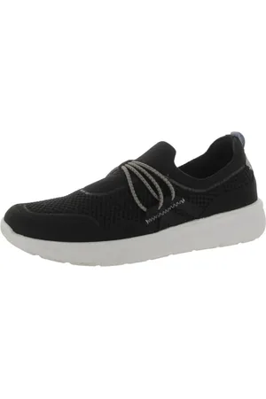 Clarks Damskie mokasyny Ezera Run, Black Combi, 39.5 EU