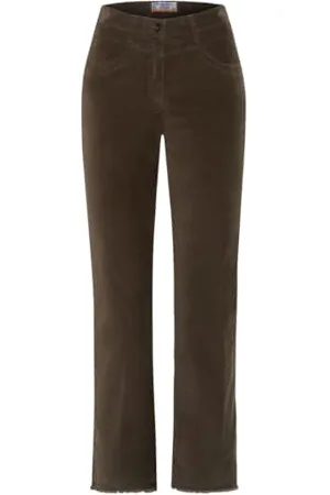 Brax Laura Kick 6/8 Magic Waist, Soft Corduroy, super Slim, , 31W / 30L