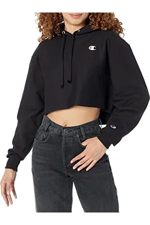 Champion Damska bluza z kapturem z odwróconym splotem, , L