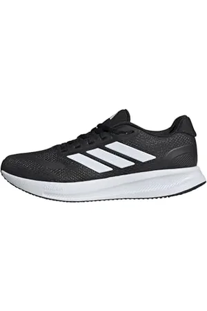 adidas Mężczyźni Runfalcon 5 Wide Running Shoes, Core Black/Cloud White/Core Black, 40 EU