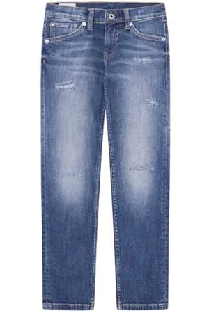 Pepe Jeans Dżinsy chłopięce Cashed Repair Jr, , 4 lat