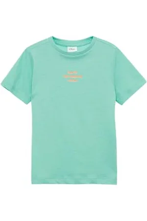 QS by s.Oliver T-shirt z nadrukiem z przodu i z tyłu, , 140