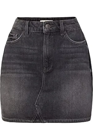 ESPRIT Damska spódnica 112CC1D307, 922/GREY MEDIUM WASH, 26 (DE)